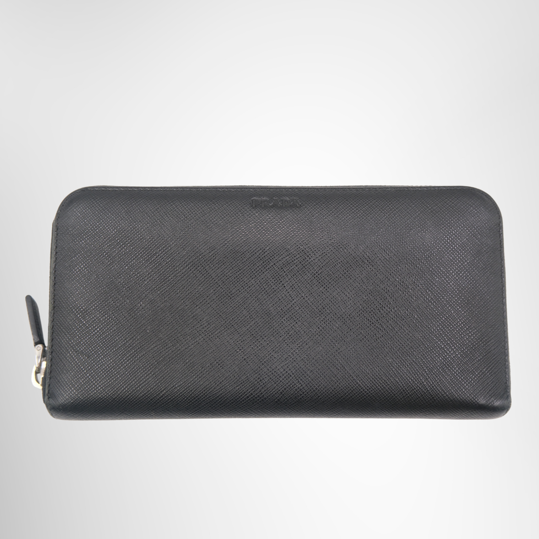 Prada Saffiano Leather Wallet – Pre-Owned Luxury Brand Wallet – Antonio & Co Front Page