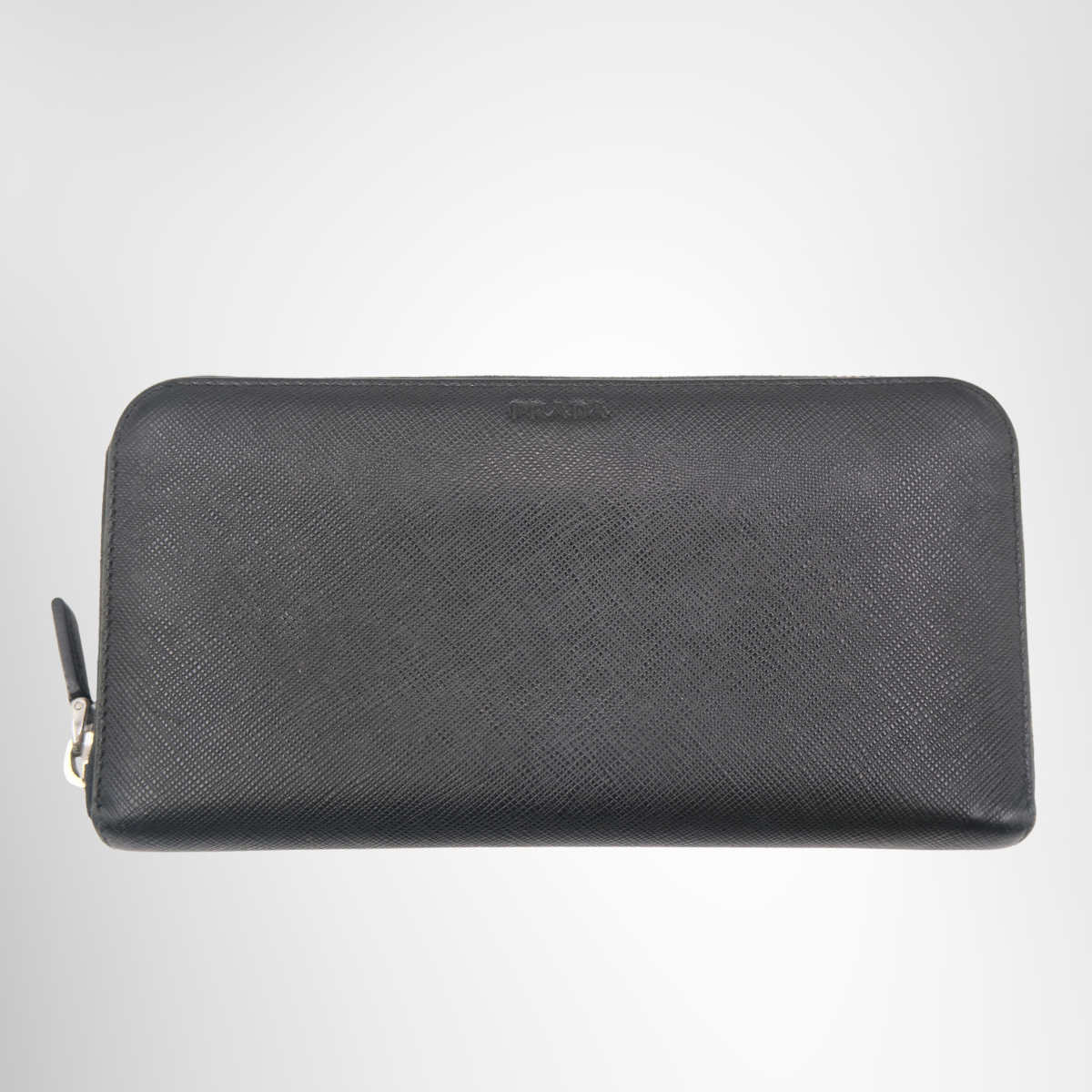 Prada Saffiano Leather Wallet – Pre-Owned Luxury Brand Wallet – Antonio & Co Front Page