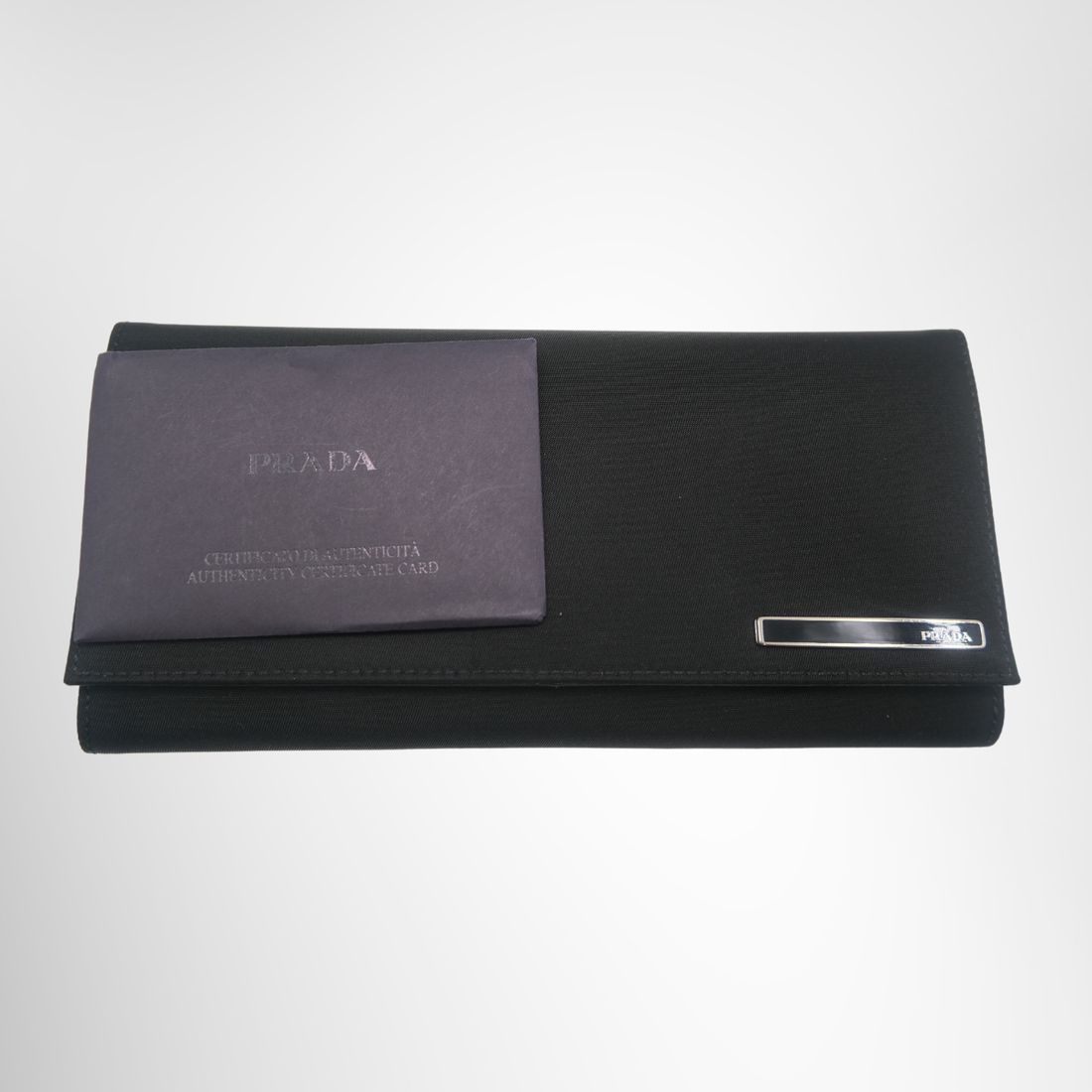 Prada Tessuto Continental Wallet – Pre-Owned Luxury Brand Wallet – Antonio & Co Front Page