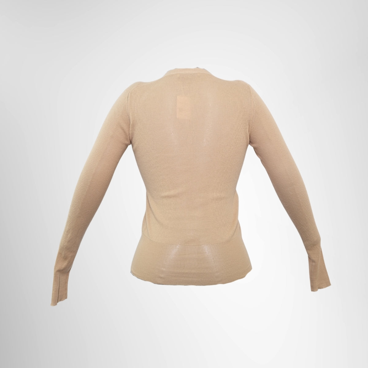 Vintage Cashmere-Silk Blend V-Neck Cardigan