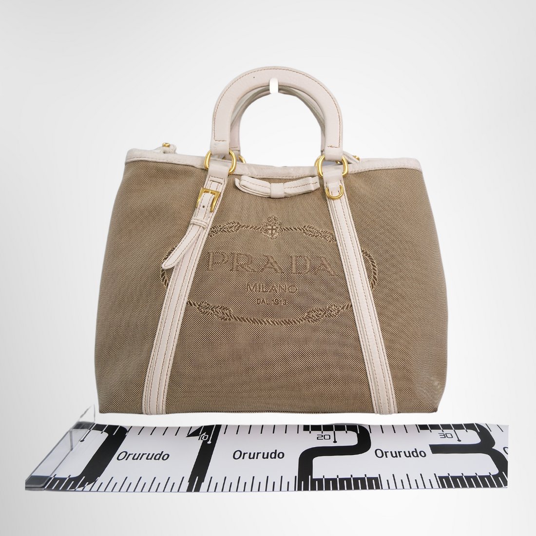 Logo Jacquard Tote