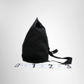 Prada Preowned Luxury Bag Black Re-Nylon Backpack Side View