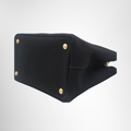 Prada Preowned Luxury Bag Canapa Black Bottom Side View 2
