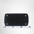 Prada Preowned Luxury Bag Canapa Black Bottom View