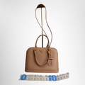 Prada Preowned Luxury Bag Promenade Saffiano Leather Bag Front View 2