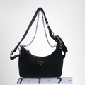 Prada Preowned Luxury Bag Re-Edition 2005 Chain Shoulder Bag Front View 2