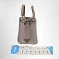 Prada Preowned Luxury Bag Rhinestone Canap Tote Side View
