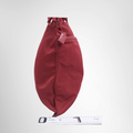 Prada Preowned Luxury Bag Tessuto Red Nylon Tote Bag Side View