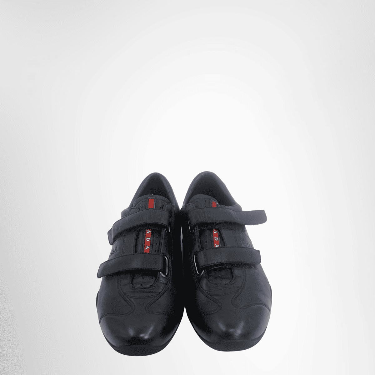 Prada Preowned Luxury Black Leather Shoes Front Page - Antonio & Co.