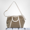 Prada Preowned Luxury Logo Jacquard Tote Bag Front View - Antonio & Co.