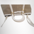 Prada Preowned Luxury Logo Jacquard Tote Bag Handle - Antonio & Co.