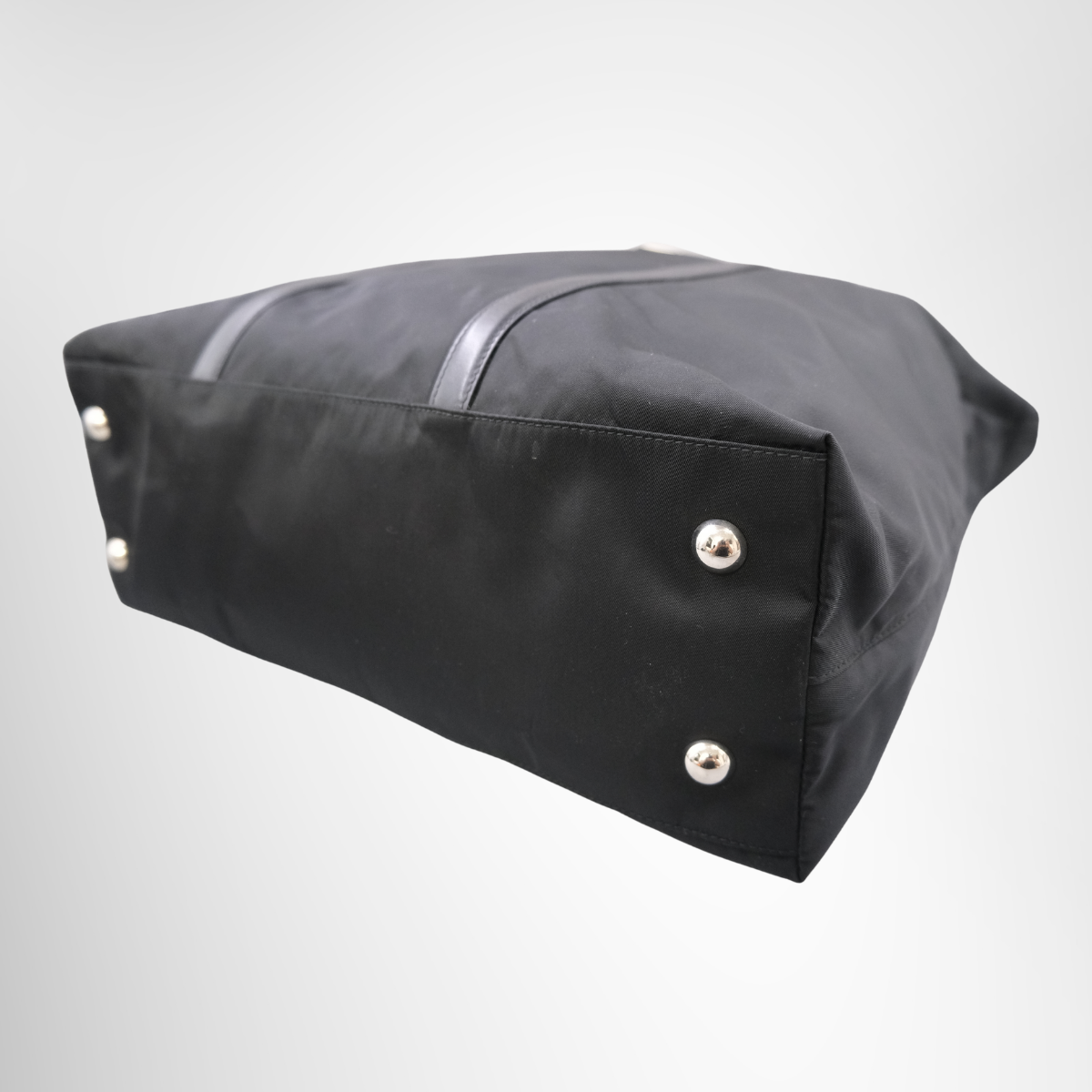Prada Nylon 2-Way Shoulder Tote Bag – Black