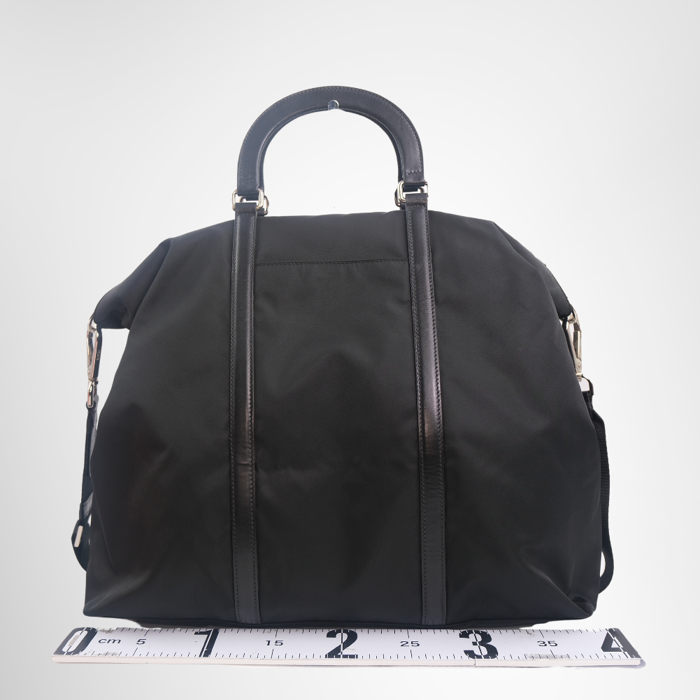 Prada Preowned Luxury Nylon 2-Way Shoulder Bag Back View - Antonio & Co.