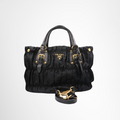 Prada Preowned Luxury Tessuto Gaufre Tote Bag Front Page