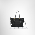 Prada Preowned Luxury Tessuto Shopping Tote Back View