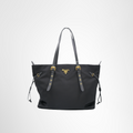 Prada Preowned Luxury Tessuto Shopping Tote Front Page