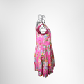 Ralph Lauren Cotton Floral Sateen Dress Size 16 – Pre-Owned Luxury Apparel – Antonio & Co – Side View 