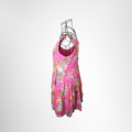 Ralph Lauren Cotton Floral Sateen Dress Size 16 – Pre-Owned Luxury Apparel – Antonio & Co – Side View 2