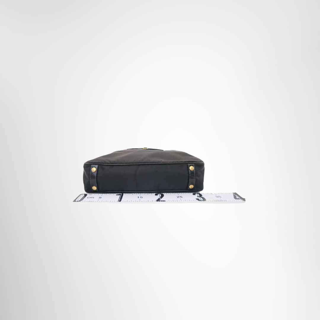 Tessuto Logo Oro Tote Bag