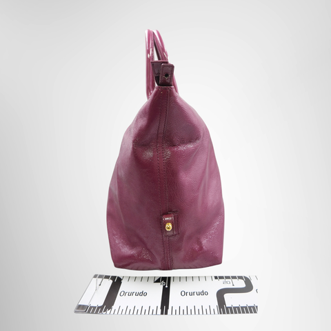 Yves Saint Laurent Easy Tote Bag in Fuchsia - Patent Leather