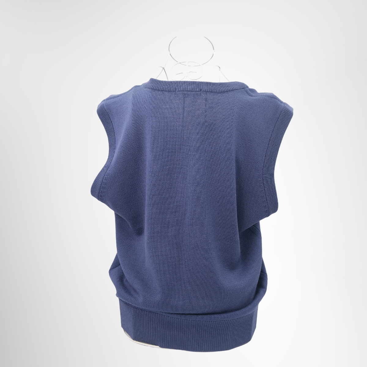 Saint Laurent V Neck Sweater Vest – Pre-Owned Luxury Apparel – Antonio & Co Back View