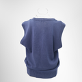 Saint Laurent V Neck Sweater Vest – Pre-Owned Luxury Apparel – Antonio & Co Back View