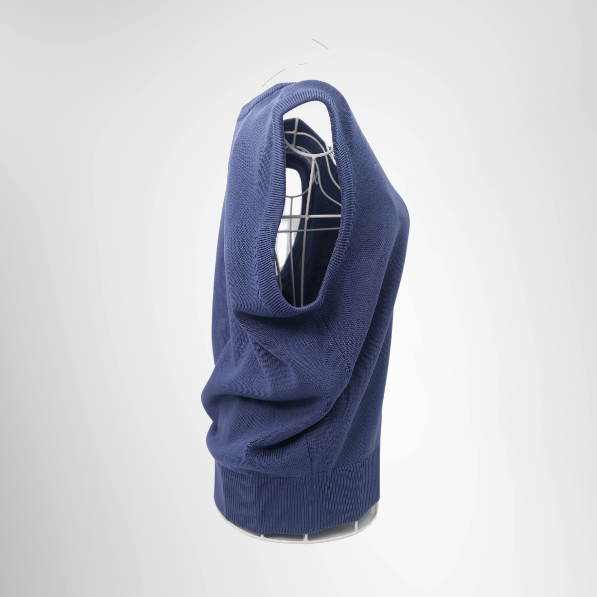Saint Laurent V Neck Sweater Vest – Pre-Owned Luxury Apparel – Antonio & Co Side View