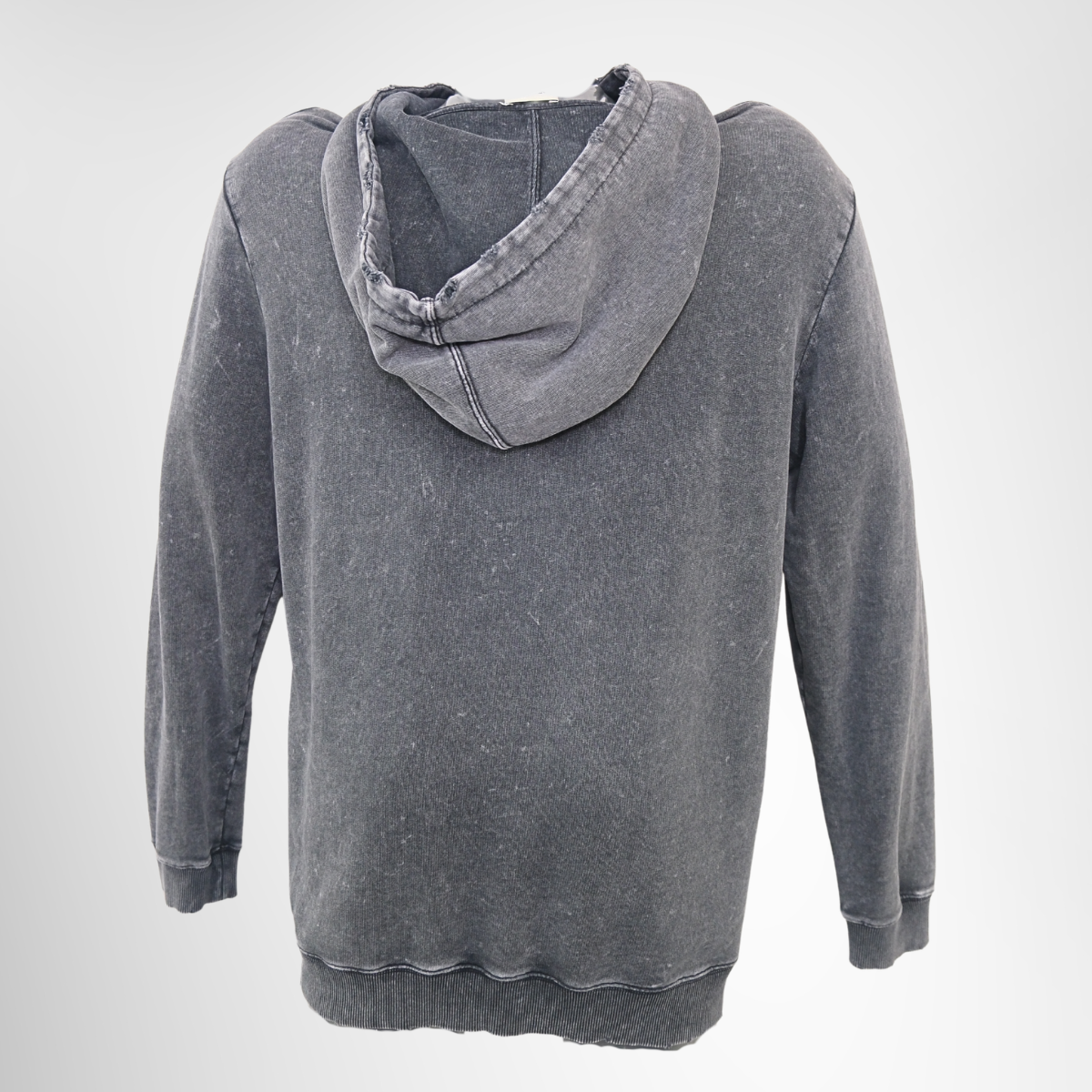 Saint Laurent Washed Hoodie – Pre-Owned Luxury Brand Apparel – Antonio & Co Back View