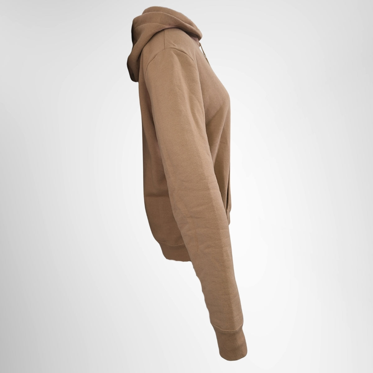 Saint Laurent Logo Print Cotton Hoodie – Pre-Owned Luxury Brand Apparel – Antonio & Co Side View 2