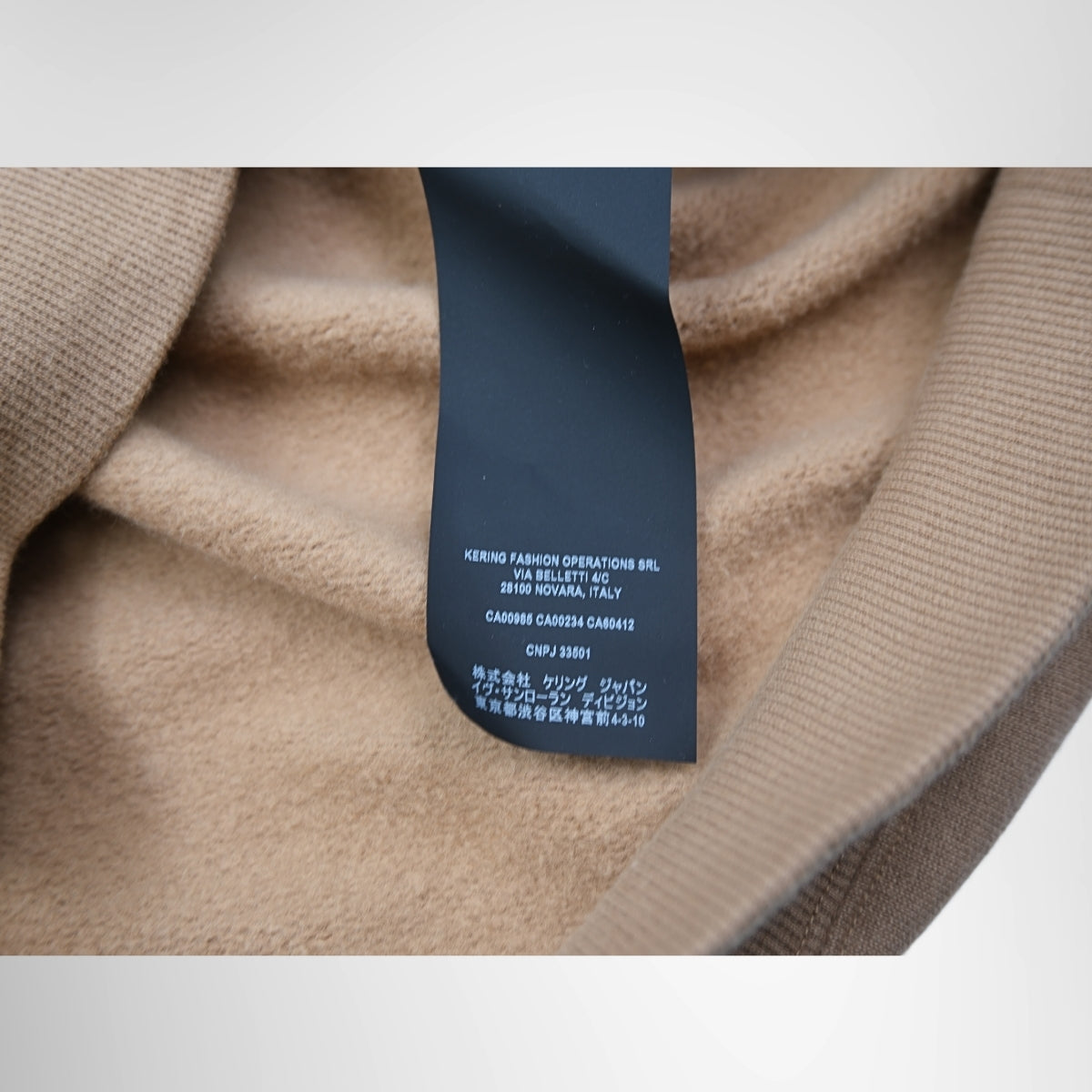Saint Laurent Logo Print Cotton Hoodie – Pre-Owned Luxury Brand Apparel – Antonio & CoTag 4