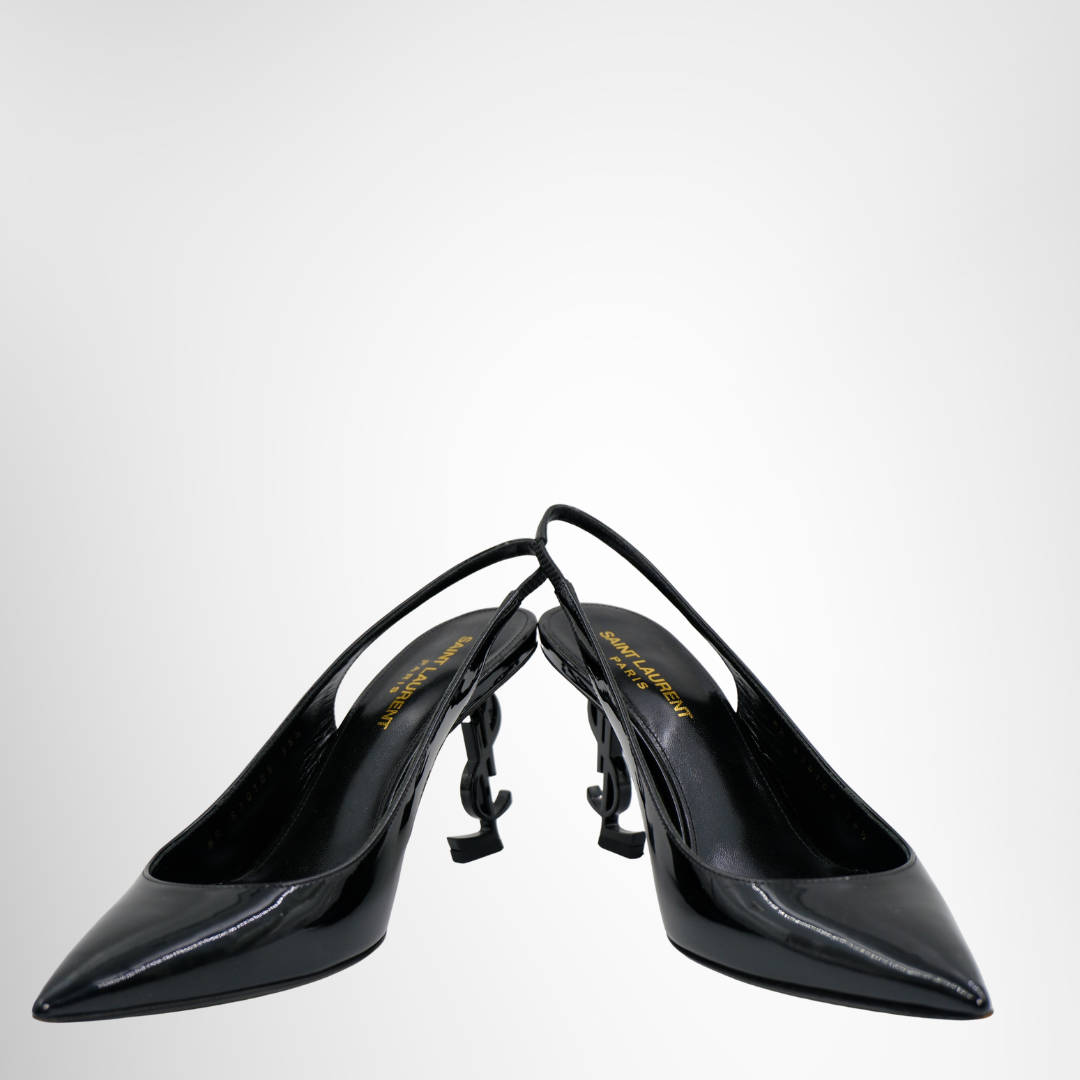 Saint Laurent Preowned Luxury Slingback Pumps - Antonio & Co. FNR