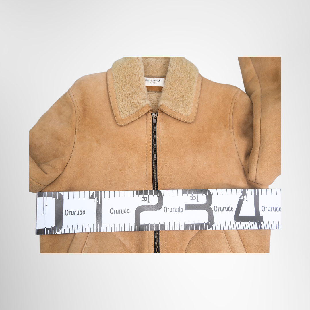 Suede Bomber Jacket