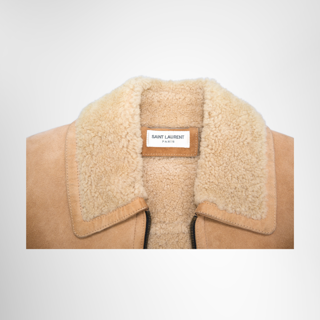 Suede Bomber Jacket