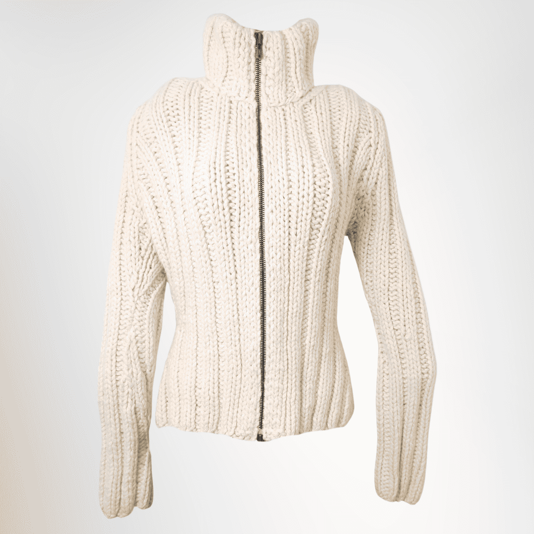 Saint Laurent Paris Zip Sweater