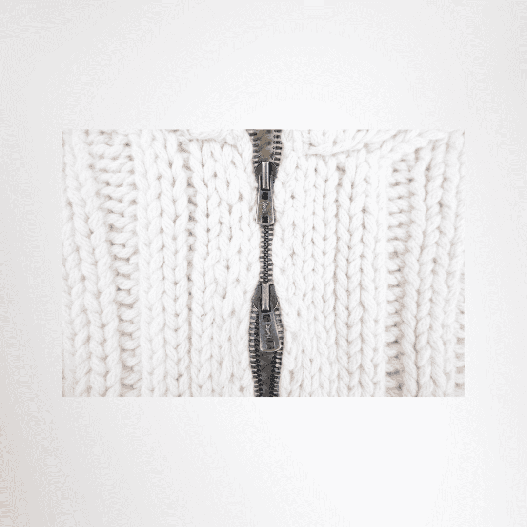 Saint Laurent Paris Zip Sweater