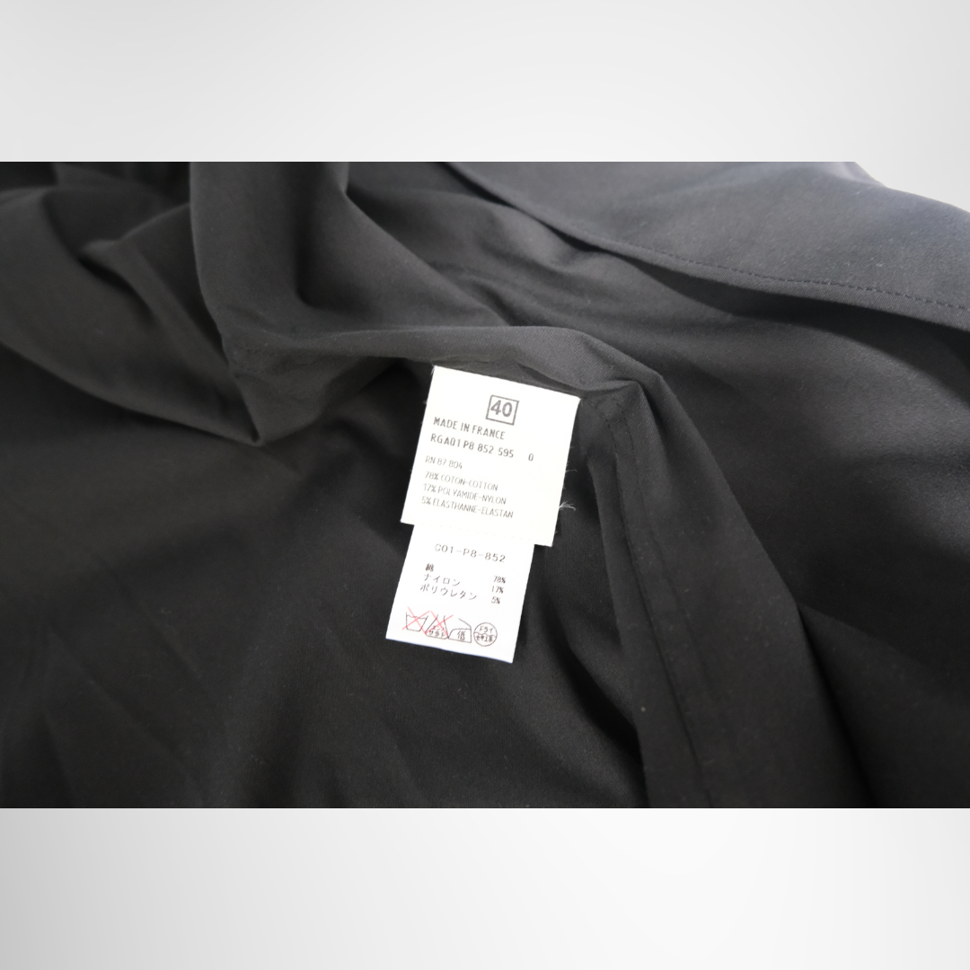Saint Laurent Black Long Sleeve Top – Pre-Owned Luxury Apparel – Antonio & Co – Tag2