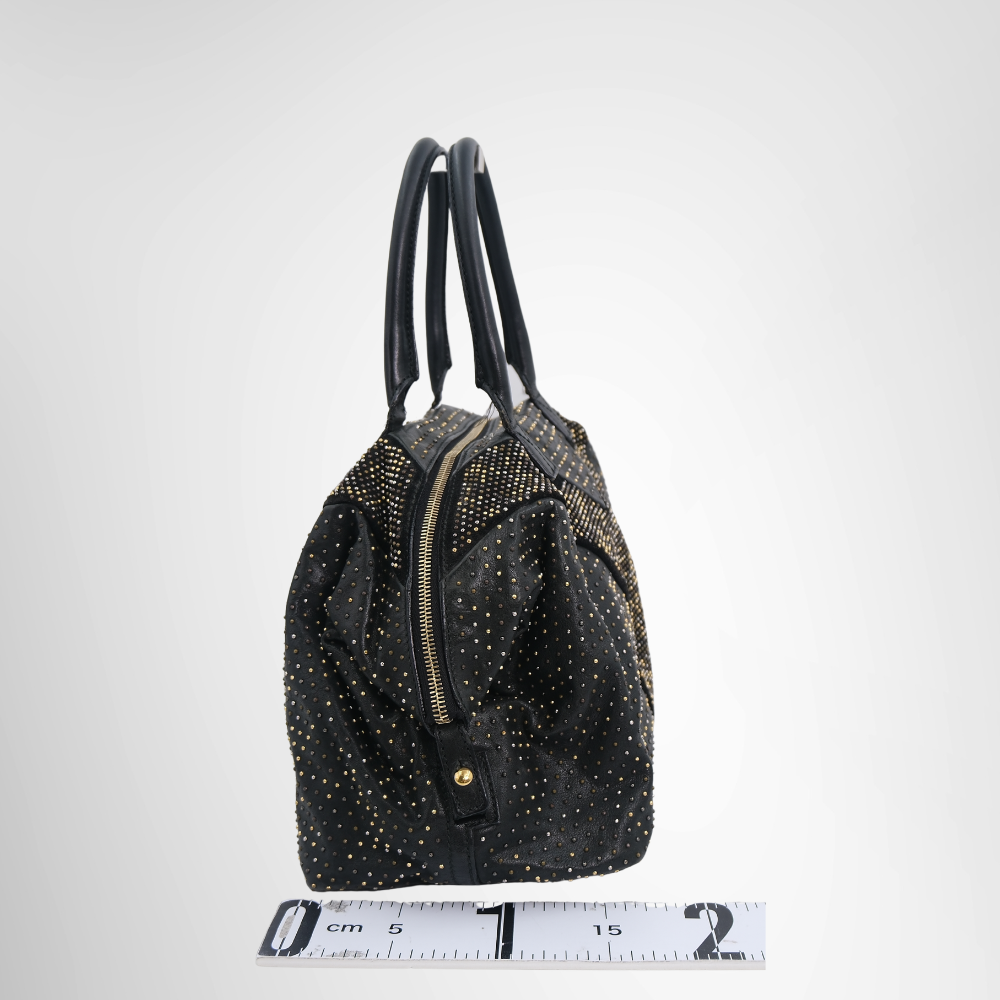 Y Shaped Rock Studded Easy Sac
