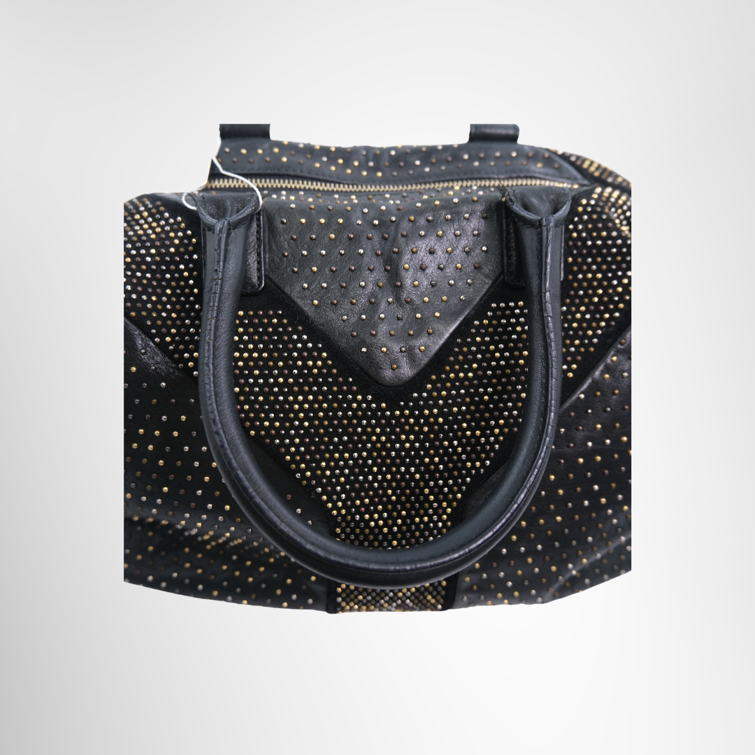 Y Shaped Rock Studded Easy Sac