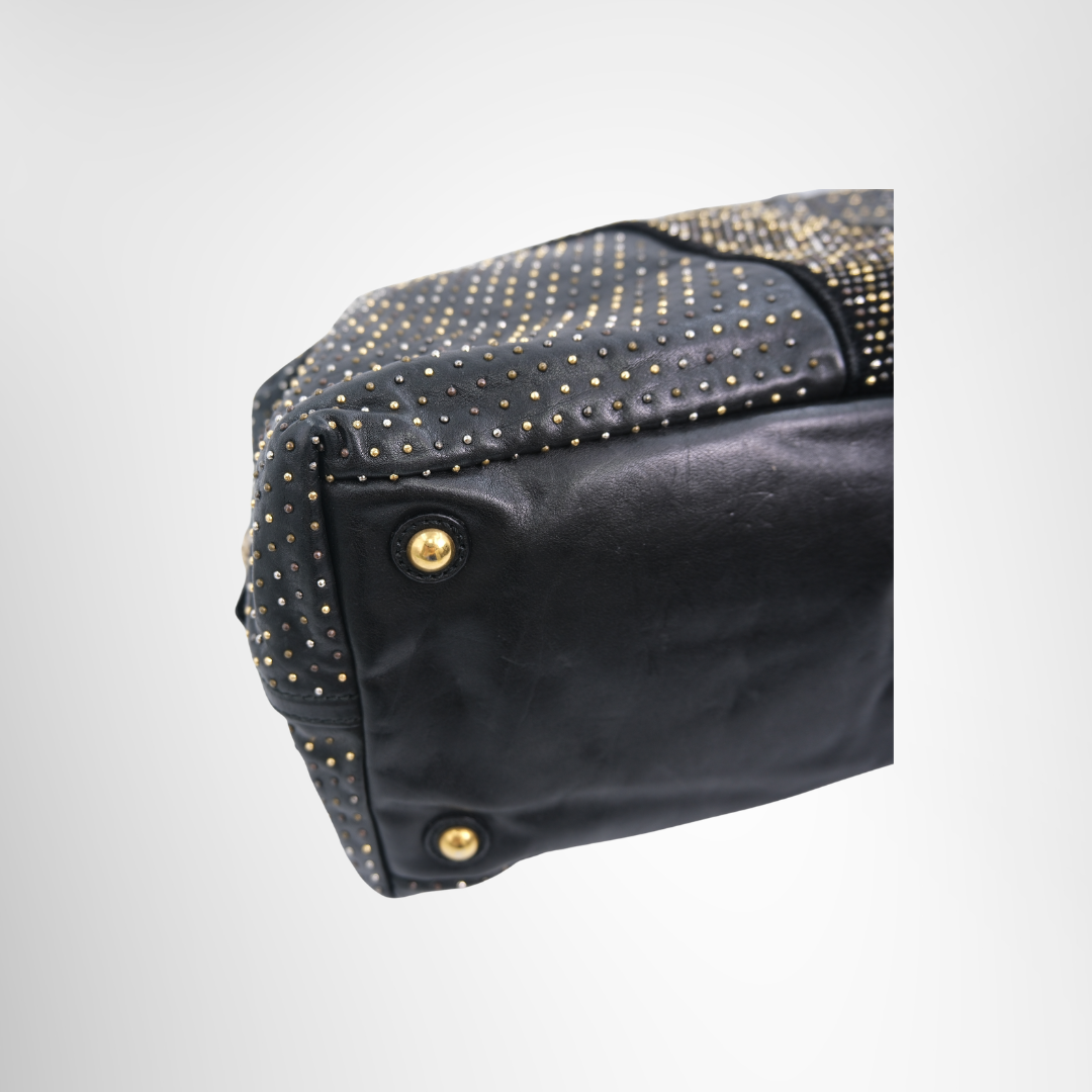 Y Shaped Rock Studded Easy Sac