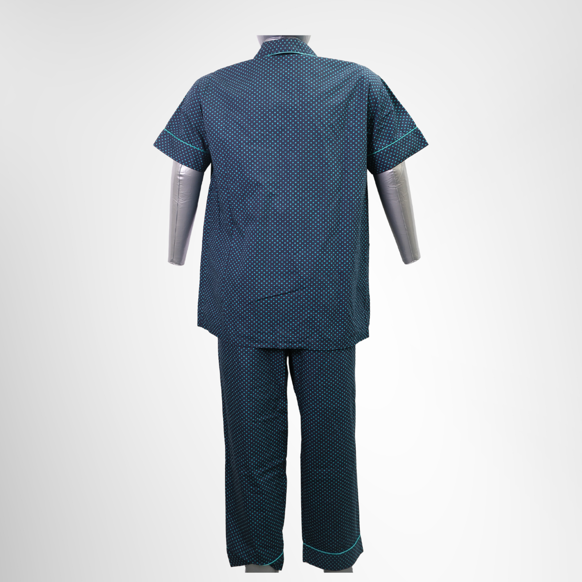 Saint Laurent YSL Logo Embroidery Pajamas – Pre-Owned Luxury Apparel – Antonio & Co – Back View