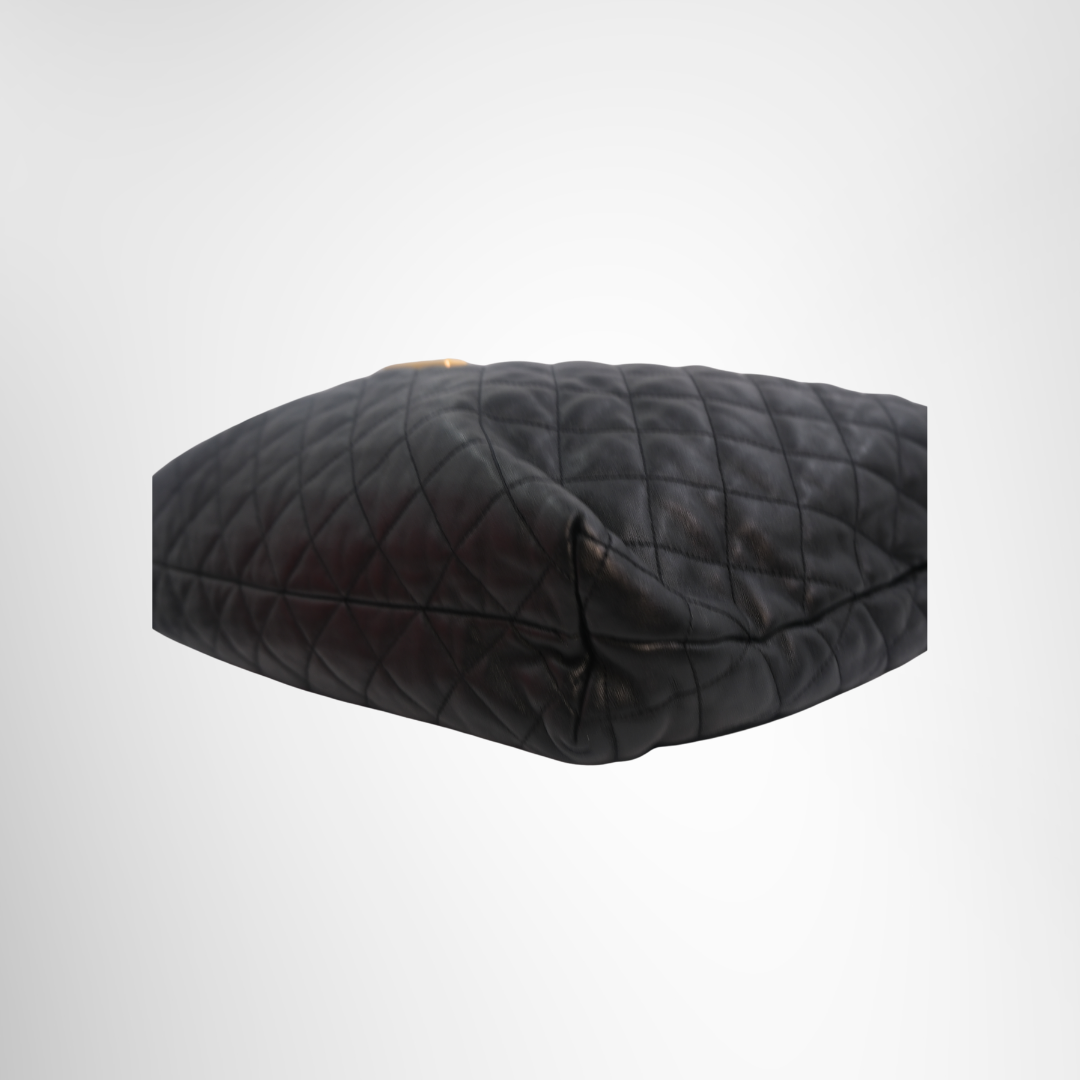 Saint Laurent Preowned Luxury Agal Leather Tote Bag Bottom Side View1 - Antonio & Co.