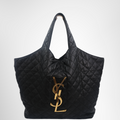 Saint Laurent Preowned Luxury Agal Leather Tote Bag Front Page - Antonio & Co.