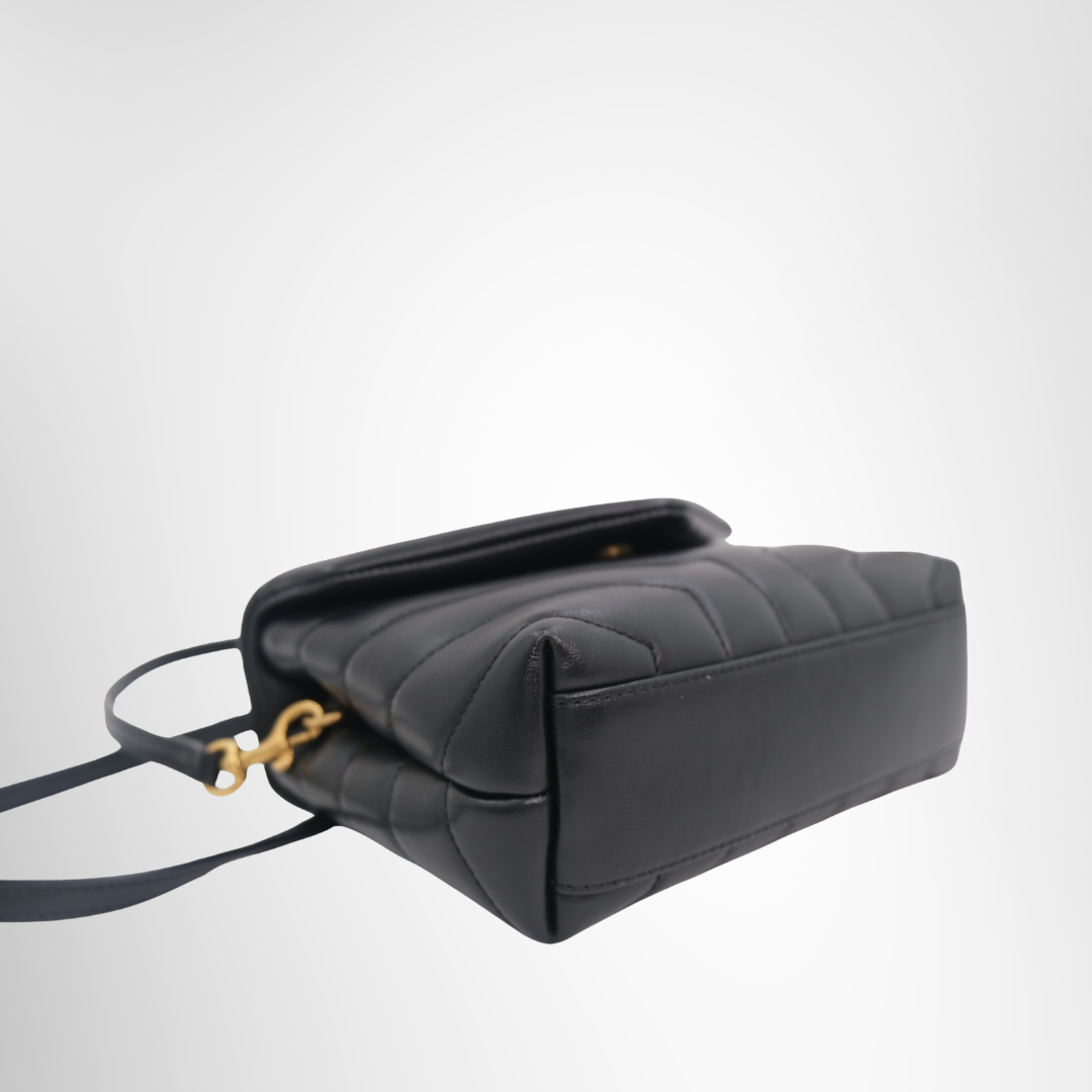 Saint Laurent Preowned Luxury Bag Paris Shoulder Bag Bottom Corner View 2