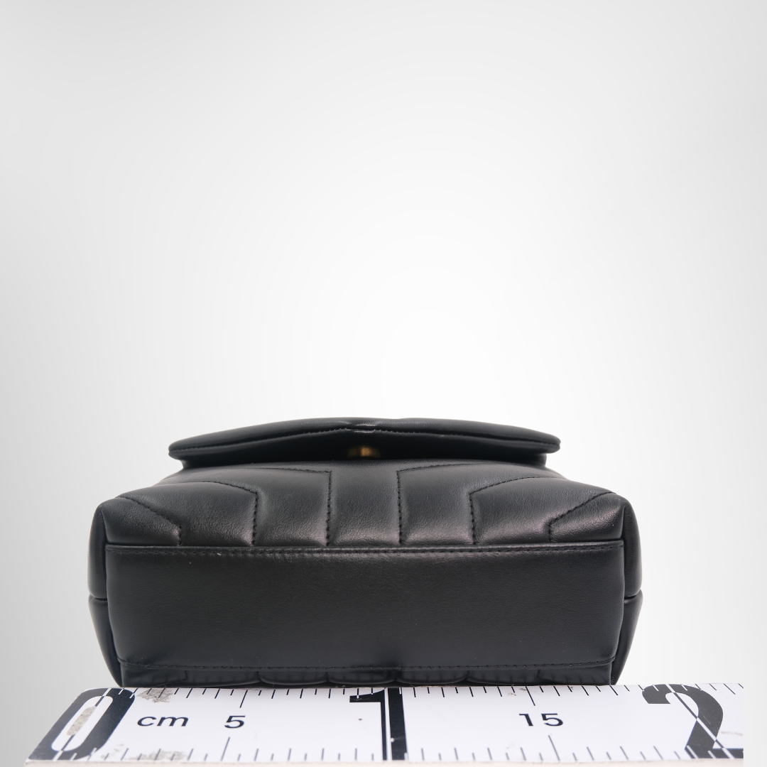 Saint Laurent Preowned Luxury Bag Paris Shoulder Bag Bottom View