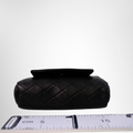 Saint Laurent Preowned Luxury Black Mini Nolita Leather Chain Shoulder Bag Bottom View - Antonio & Co.