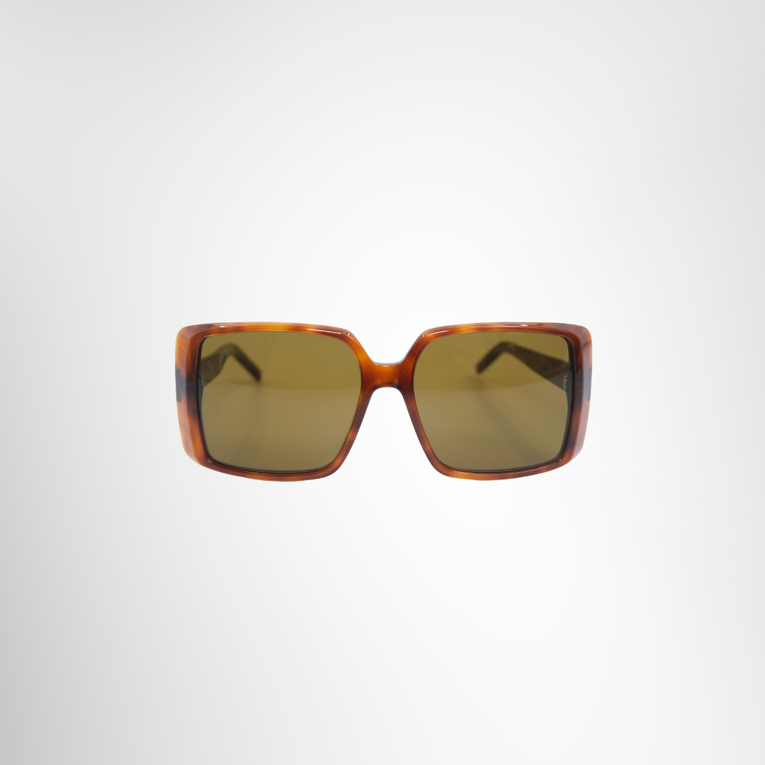Saint Laurent Preowned Luxury SL451 Havana Acetate Frame Sunglasses Front Page