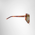 Saint Laurent Preowned Luxury SL451 Havana Acetate Frame Sunglasses Side Frame View