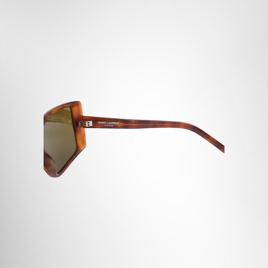 Saint Laurent Preowned Luxury SL451 Havana Acetate Frame Sunglasses Side Frame View 1
