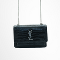 Saint Laurent Preowned Luxury Sunset Sling Bag Front Page2 - Antonio & Co.