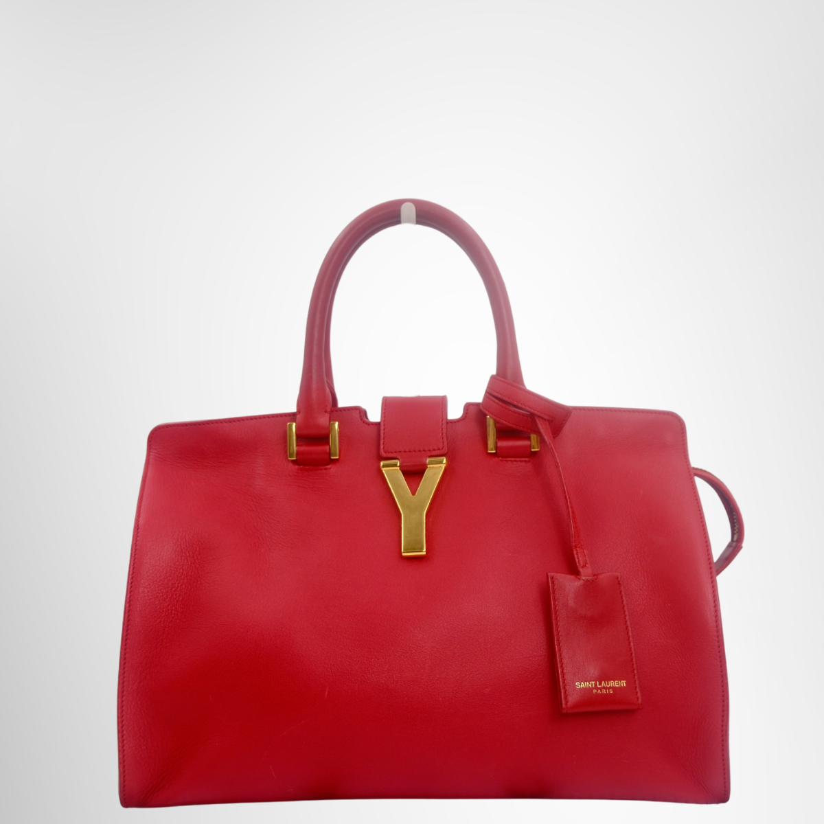 Saint Laurent Preowned Luxury Tassel Satched Cabas Bag Front Page - Antonio & Co.